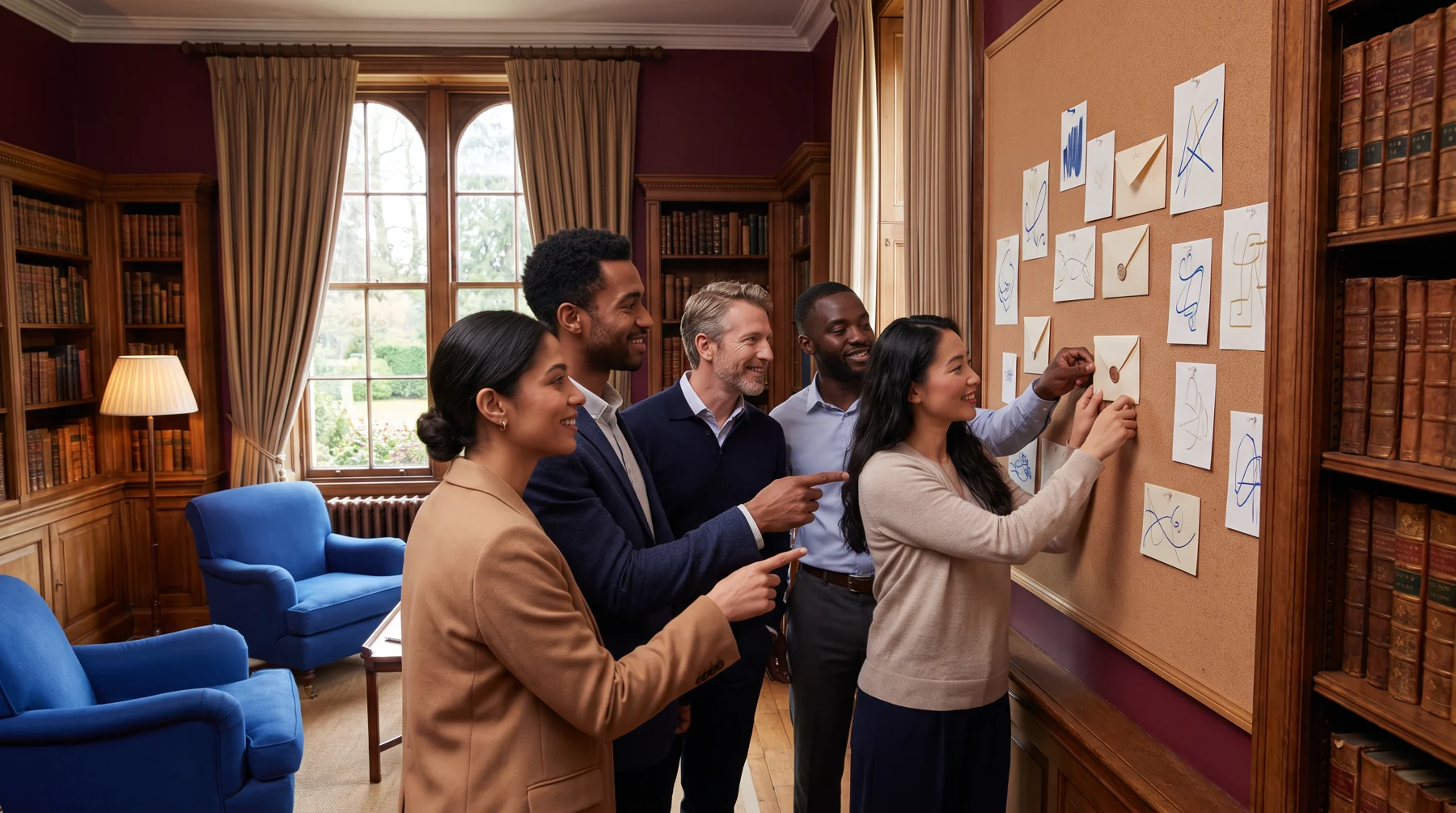 Career workshop wall